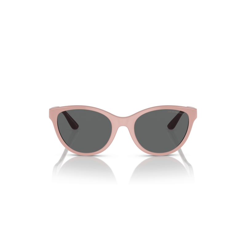 Óculos De Sol Para Crianças Emporio Armani Feminino 0ek4003 Shiny Pink Dark Grey